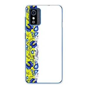Силіконовый Чохол на ZTE Blade L9 з картинкой Вишиванки (Жовто-біла вишиванка)