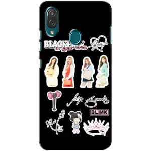 Чехлы с картинкой для ZTE Blade V10 Vita (Арт блэкпинг)