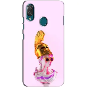 Чехол с Прикольным принтом на ZTE Blade V10 Vita (АРТ Статуя)