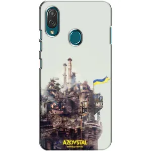 Чехлы на военную тематику для ZTE Blade V10 Vita (Азовсталь)