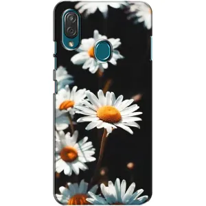 Чехол с ромашками на ZTE Blade V10 Vita (Белые ромашки)