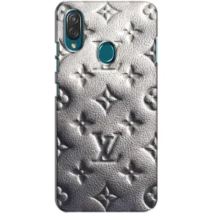 Текстурный Чехол Louis Vuitton для ЗТЕ Блейд В10 Вита (Бежевый ЛВ)
