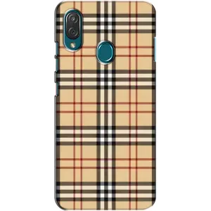 Чехол с Брендами одежды на ЗТЕ Блейд В10 Вита (Burberry стиль)