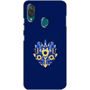 Чехол Укр Символика для ZTE Blade V10 Vita (Цветущий Герб)