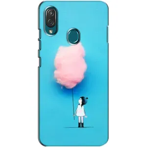 Девчачий Чехол для ZTE Blade V10 Vita (Девочка с тучкой)