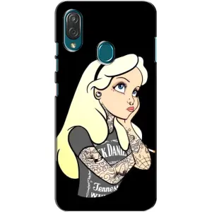 Чехол Стильные девушки на ZTE Blade V10 Vita (Девушка обиделась)