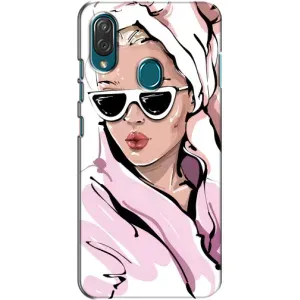 Чехол с картинкой Модные Девчонки ZTE Blade V10 Vita (Девушка в халате)
