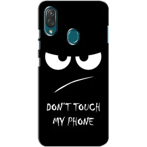 Чехол с прикольным текстом на ZTE Blade V10 Vita (Dont)