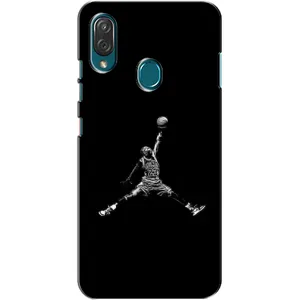 Силиконовый Чехол Nike Air Jordan на ЗТЕ Блейд В10 Вита (Джордан)