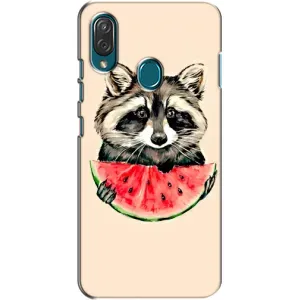 Силиконовый Чехол с Енотами на ZTE Blade V10 Vita (Енот)