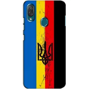 Чехлы УПА (Красно-Чёрный) на ZTE Blade V10 Vita (Флаг УПА)