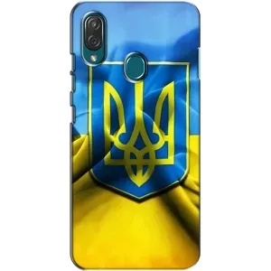 Чохол з картинкою (Патріотичний ГЕРБ) на ZTE Blade V10 Vita (Герб і Прапор України)