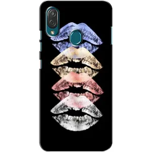 Чехол Стильные девушки на ZTE Blade V10 Vita (Губы)