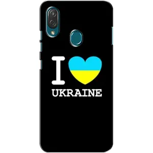 Чехол с Украинской символикой на ЗТЕ Блейд В10 Вита (I Love Ukraine)