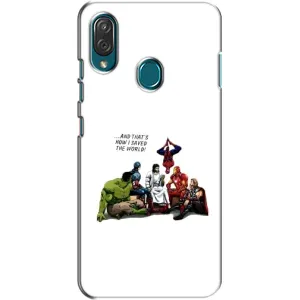 Чехлы для ZTE Blade V10 Vita (Для Христиан) (Иисус супергерой)