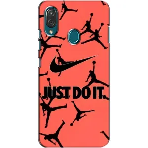 Силиконовый Чехол Nike Air Jordan на ЗТЕ Блейд В10 Вита (Just Do It)