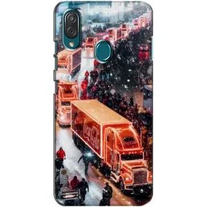 Чехлы на Новый Год ZTE Blade V10 Vita (Кока Кола)