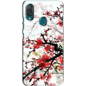 Чехол с принтом САКУРЫ на ZTE Blade V10 Vita (Красивая Сакура)