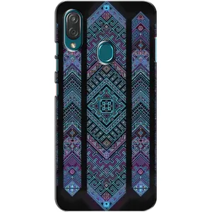 Силиконовый Чехол на ZTE Blade V10 Vita (Крутой орнамент)