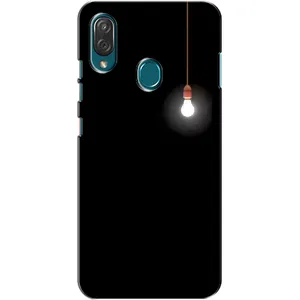 Чохол з картинками на чорному фоні для ZTE Blade V10 Vita (Лампочка)