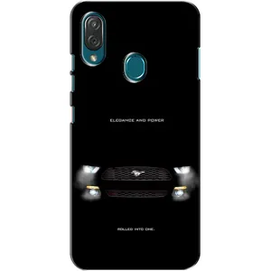 Чехлы с тематикой "Крутые машины" на ZTE Blade V10 Vita (Черный Land Rover)