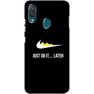Силиконовый Чехол на ZTE Blade V10 Vita с картинкой Nike (Later)