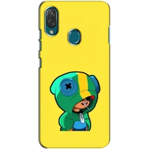 Чехол Бравл Старс для ZTE Blade V10 Vita (Леон (LEON))