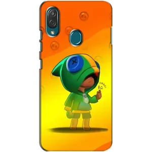 Чехол Бравл Старс для ZTE Blade V10 Vita (LEON в кофте)