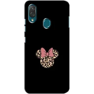 Чехол с леопардовым принтом на ZTE Blade V10 Vita (Леопардовая Минни)