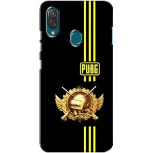Чехол (TPU) с картинкой "Лого Пабг" на ЗТЕ Блейд В10 Вита (Лого PUPG)