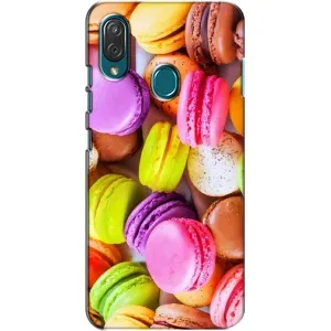 Чехол с изображением вкусной еды для ZTE Blade V10 Vita (Макаруны)