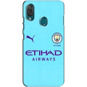 Силиконовые Чехлы принт Футбол на ZTE Blade V10 Vita (Man City)