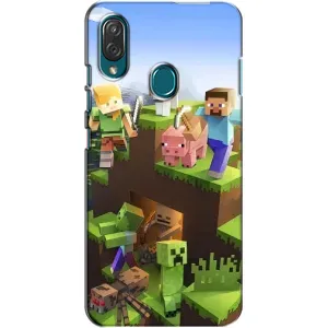 Чехлы для ZTE Blade V10 Vita (Персонажи Майн Крафт) (Майн-крафт)