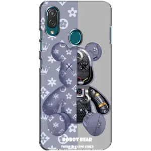 Силиконовый чехол для ZTE Blade V10 Vita (Медведь Louis Vuitton)