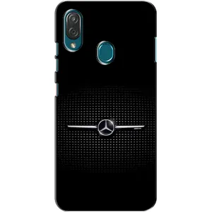 Силиконовый бампер с картинкой машины на ZTE Blade V10 Vita (Mercedes)