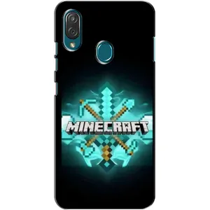 Чехол майнкрафт для ZTE Blade V10 Vita (MineCraft 2)