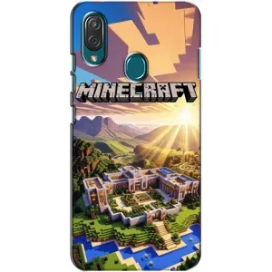 Чехол майнкрафт для ZTE Blade V10 Vita (MINECRAFT)