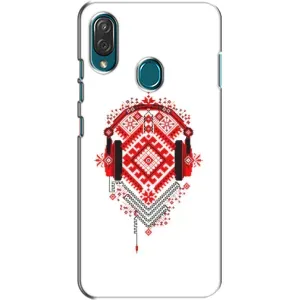 Силиконовый Чехол на ZTE Blade V10 Vita с картинкой Вышиванки (Модная вышиванка)