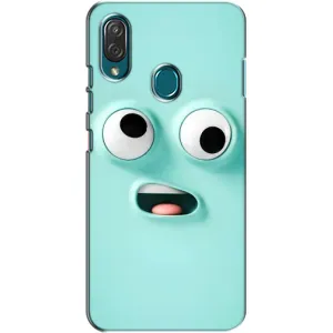 Силиконовые Чехлы (смешные стикеры) для ZTE Blade V10 Vita (Забавное мятное лицо)