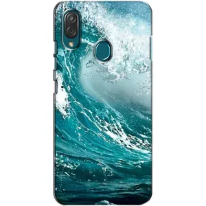 Летний Чехол на ZTE Blade V10 Vita (Морская волна)