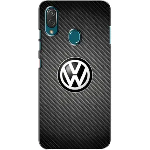Чехол "Фольксваген" для ZTE Blade V10 Vita (На карбоне)