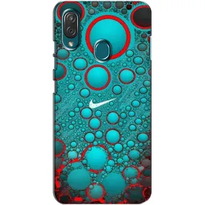 Силиконовый Чехол на ZTE Blade V10 Vita с картинкой Nike (Найк зеленый)