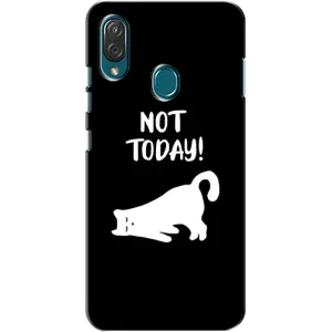 Бампер с изображением Котиков для ЗТЕ Блейд В10 Вита (Not Today)