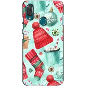 Чехол Санта Клаус для ZTE Blade V10 Vita (Одежда)