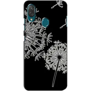 Силиконовый Чехол с одуванчиками на ZTE Blade V10 Vita (Одуванчики)