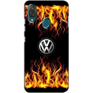 Чехол "Фольксваген" для ZTE Blade V10 Vita (Огненный Лого)