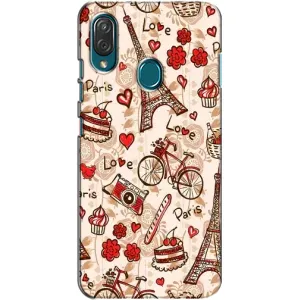 Чехол с Эйфелевой башней на ZTE Blade V10 Vita (Париж мечта)