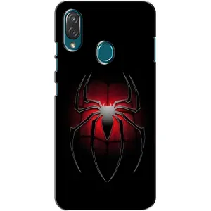 Чехол Супергерой Человека Паука на ZTE Blade V10 Vita (Паук)