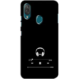 Чохол з картинками на чорному фоні для ZTE Blade V10 Vita (Плеєр)