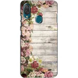 Чехлы с тематикой "ЦВЕТЫ" на ZTE Blade V10 Vita (Плетущиеся цветы)